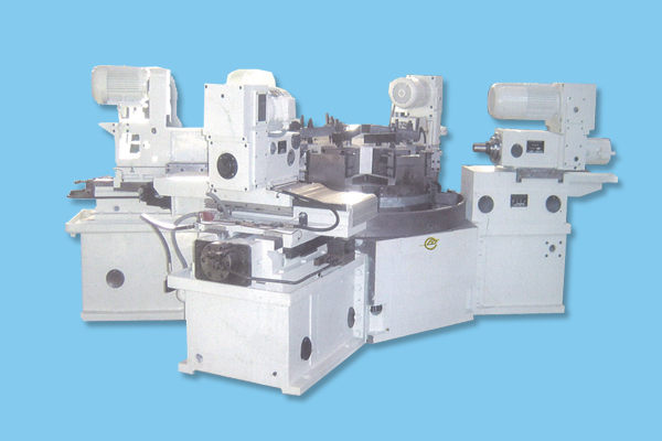 數(shù)控六工位(wei)回轉工作(zuo)台組合機(jī)床